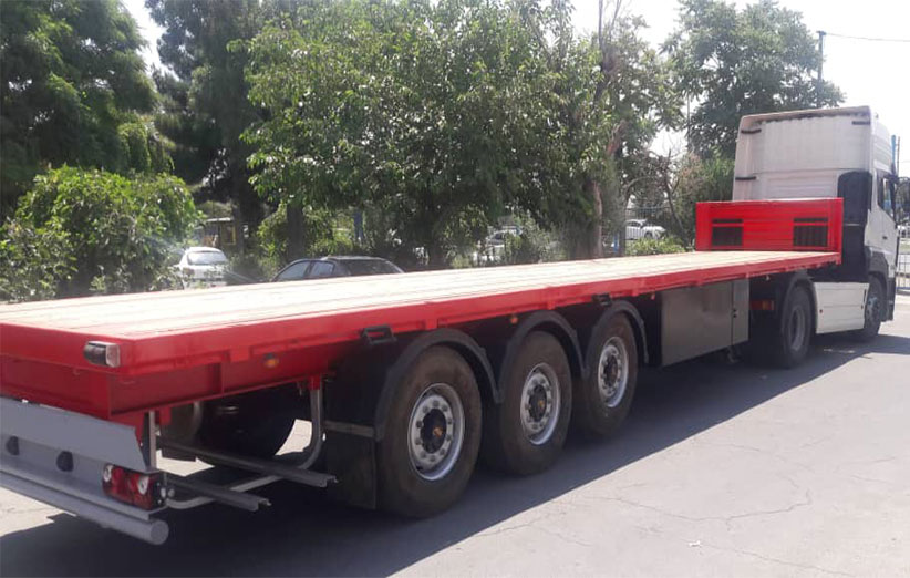 کرایه تریلی کفی در اصفهان